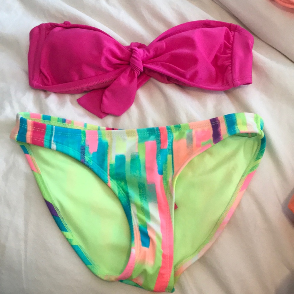 Target tie top (M) and bikini bottoms (S)
